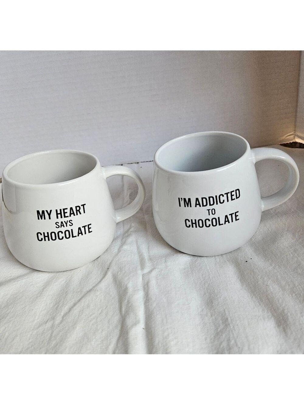 Modern Gourmet Foods Set Of 2 Chocolate Lovers Mugs